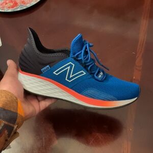 New Balance Blue and Black Athletic Sneakers